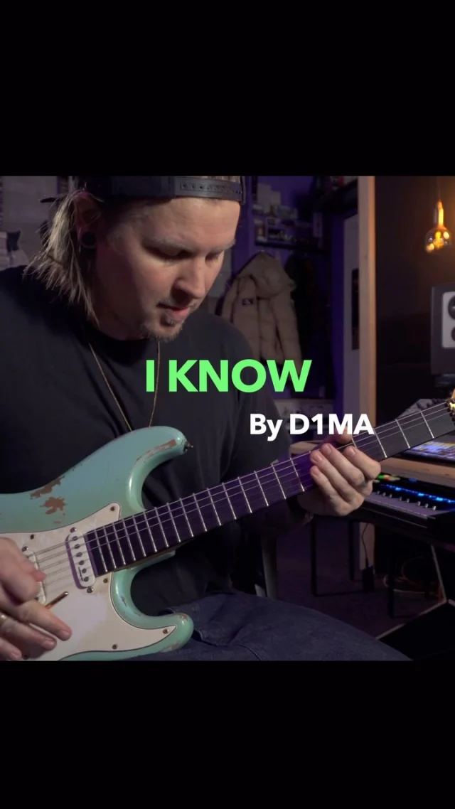 What if ‘I KNOW by @d1ma.n1 featured a guitarsolo!? It might sound like this 🤷🏼❤️🎸  #guitar #guitarist #guitaristofinstagram #d1ma #popmusic #rap #guitarsolo #musically #musician #musiciansofinstagram